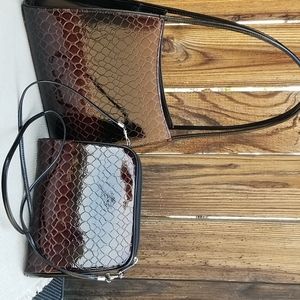 Vani Handbag and Crossbody Set